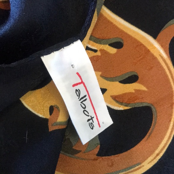 Talbot Silk Classic Scarf Made in 🇯🇵 Japan - Picture 4 of 4